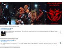 Tablet Screenshot of loscarnicerosdelnorte.blogspot.com