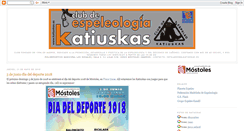 Desktop Screenshot of espeleo-katiuskas.blogspot.com