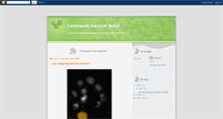 Desktop Screenshot of caminandohaciaelnobel.blogspot.com