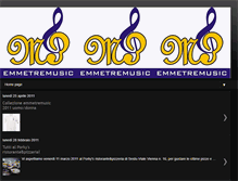 Tablet Screenshot of emmetremusic.blogspot.com