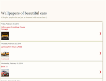 Tablet Screenshot of carwalls.blogspot.com