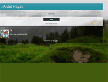 Tablet Screenshot of ibnuhashim92.blogspot.com