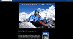 Desktop Screenshot of mountainmindsinternational.blogspot.com