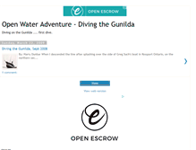 Tablet Screenshot of openwateradventure.blogspot.com