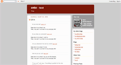 Desktop Screenshot of embe-text.blogspot.com