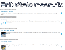 Tablet Screenshot of friluftskurser.blogspot.com