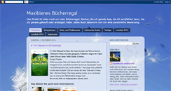 Desktop Screenshot of maxibienes-buecherregal.blogspot.com