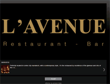Tablet Screenshot of lavenuemarrakech.blogspot.com