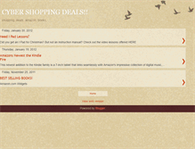 Tablet Screenshot of cyber-shopping-deals.blogspot.com
