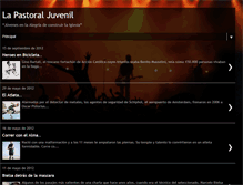 Tablet Screenshot of lanavejuvenil.blogspot.com