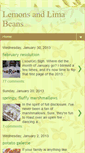 Mobile Screenshot of lemonsandlimabeans.blogspot.com