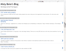 Tablet Screenshot of mistybeier.blogspot.com