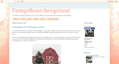 Desktop Screenshot of farmgirlheart-farmgirlsoul.blogspot.com