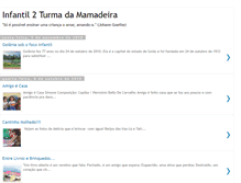 Tablet Screenshot of infantil2turmadamamadeira.blogspot.com