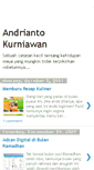 Mobile Screenshot of a-kurniawan.blogspot.com