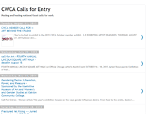 Tablet Screenshot of cwcacalls.blogspot.com