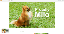 Desktop Screenshot of mynameismilo.blogspot.com
