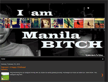 Tablet Screenshot of manilabitch.blogspot.com