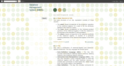 Desktop Screenshot of database-management-systems.blogspot.com