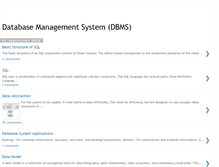 Tablet Screenshot of database-management-systems.blogspot.com