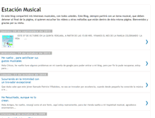 Tablet Screenshot of estacionmusical.blogspot.com