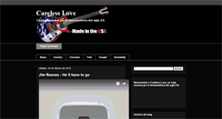 Desktop Screenshot of carelesslovemusic.blogspot.com