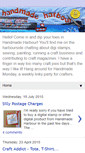 Mobile Screenshot of handmadeharbour.blogspot.com