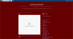 Desktop Screenshot of jaxblaspheme.blogspot.com