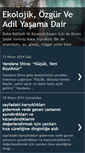 Mobile Screenshot of ekolojikveozgur.blogspot.com