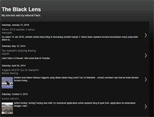 Tablet Screenshot of myblacklens.blogspot.com