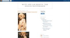 Desktop Screenshot of muttandlabrescue.blogspot.com