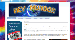 Desktop Screenshot of hey-mundo.blogspot.com