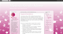 Desktop Screenshot of ministeriodoidoso.blogspot.com