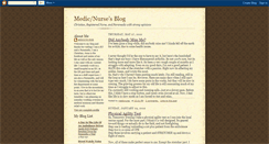 Desktop Screenshot of medicnursesblog.blogspot.com