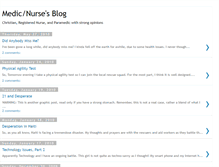 Tablet Screenshot of medicnursesblog.blogspot.com