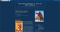 Desktop Screenshot of pinkelephant2closets.blogspot.com