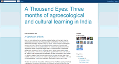 Desktop Screenshot of indianagriculture-culture.blogspot.com