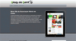 Desktop Screenshot of blogsdobem.blogspot.com