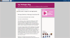 Desktop Screenshot of gaywellington.blogspot.com