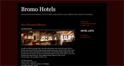 Desktop Screenshot of bromo-hotel.blogspot.com