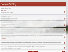 Tablet Screenshot of dominiclovestrains.blogspot.com