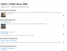 Tablet Screenshot of cmcis-icommweek2008.blogspot.com