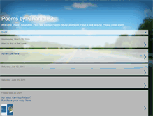 Tablet Screenshot of chantellpoems.blogspot.com