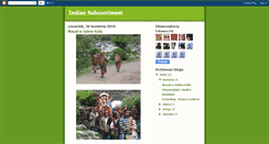 Desktop Screenshot of ourindiadventure.blogspot.com
