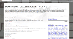 Desktop Screenshot of iklanet.blogspot.com