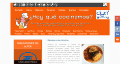 Desktop Screenshot of hoyquecocinamos.blogspot.com