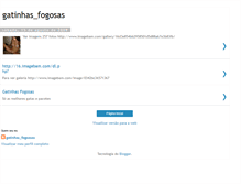 Tablet Screenshot of gatinhasfogosas.blogspot.com