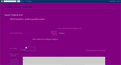 Desktop Screenshot of andersonadvocates.blogspot.com