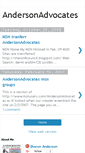 Mobile Screenshot of andersonadvocates.blogspot.com