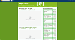 Desktop Screenshot of engsfamily.blogspot.com